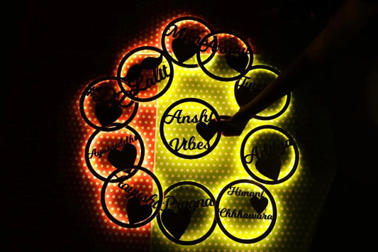 Led Ring Fire Lamp