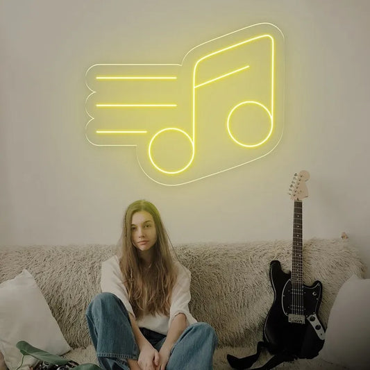 Musical Note Neon Sign