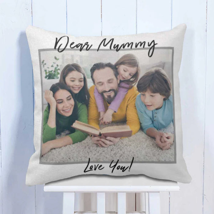 Personalized Dear Mummy Love You Cushion