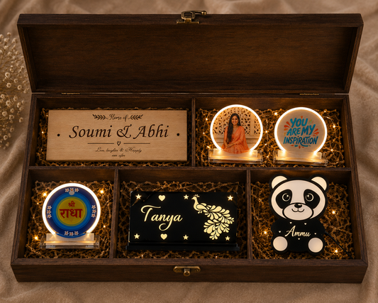 Personalized LED Name Plate Gift Box