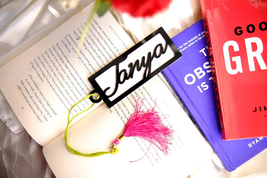 Personalised Acrylic Bookmark 06