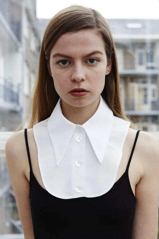 White deatachacle collar 101