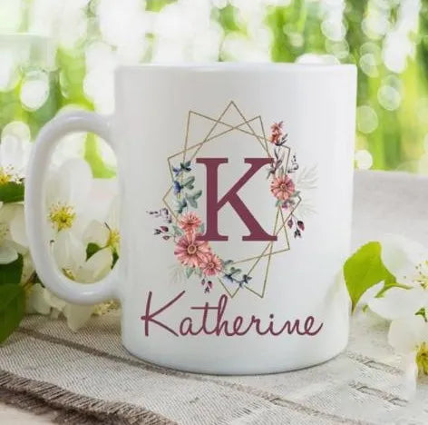 Initial Mug With Signature