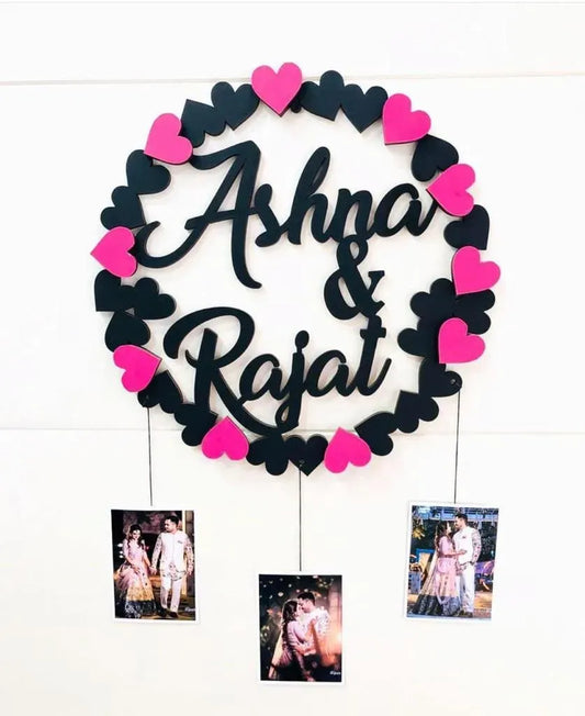 Couple Name Frame