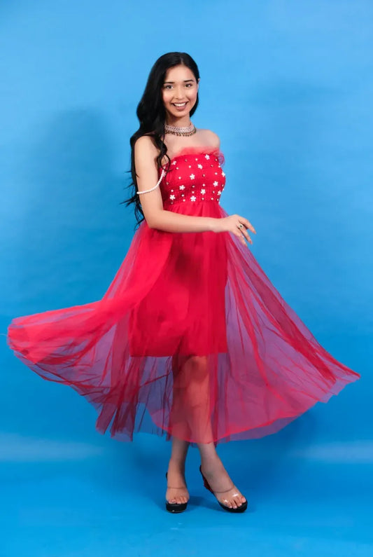 Balsid Gown With Shrug