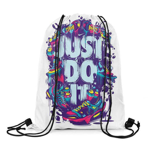 Just Do It Drawstring Bag