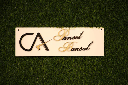 CA Special Name Plate
