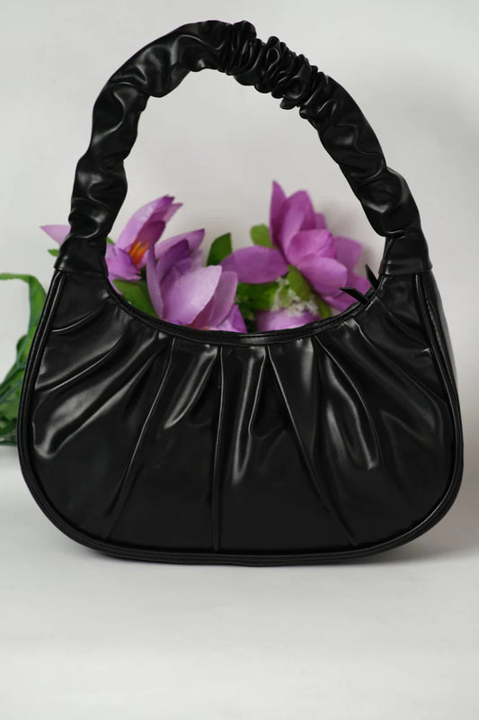 Black Bucket Bag