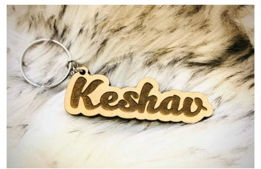 Name Engraved  Keychain