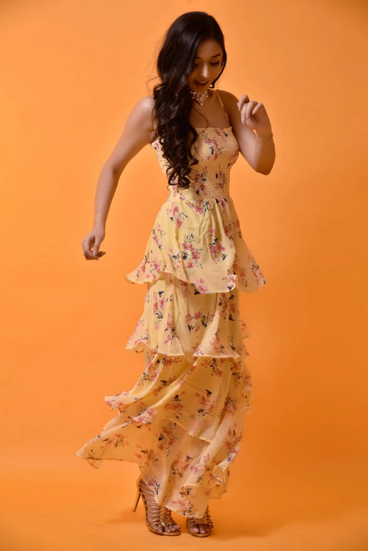 Waltz Dress with shrug