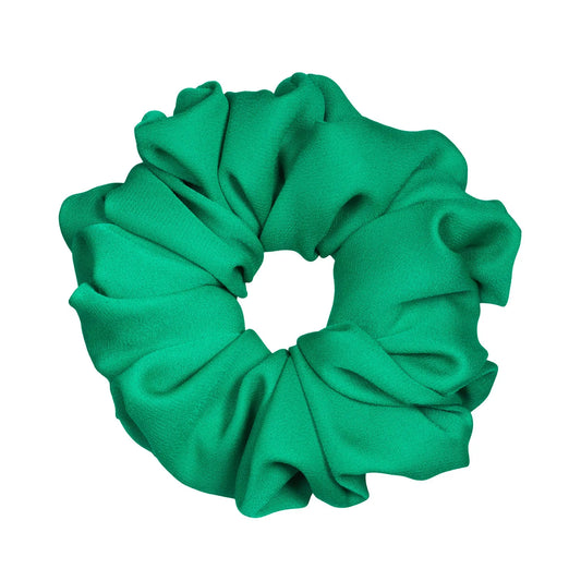 Green georgette Scrunchie