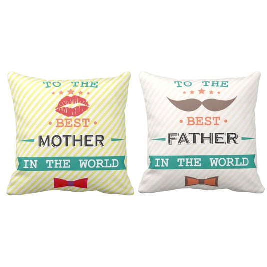 Best Mother and Father Cushion