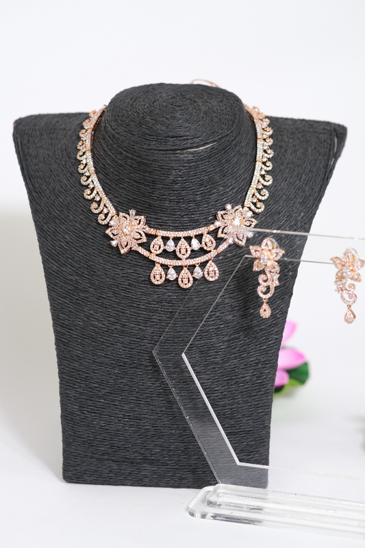 American Diamond Necklace 44