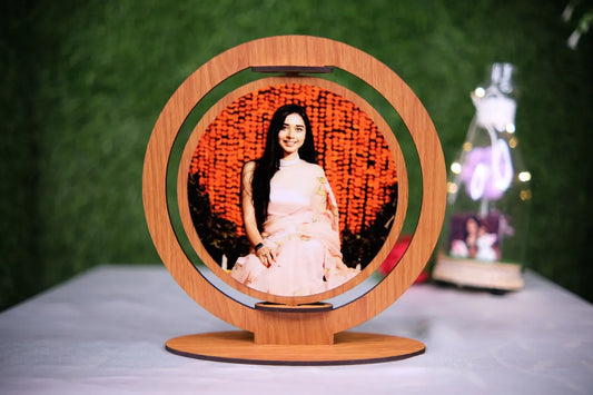 Wooden Rotating Frame