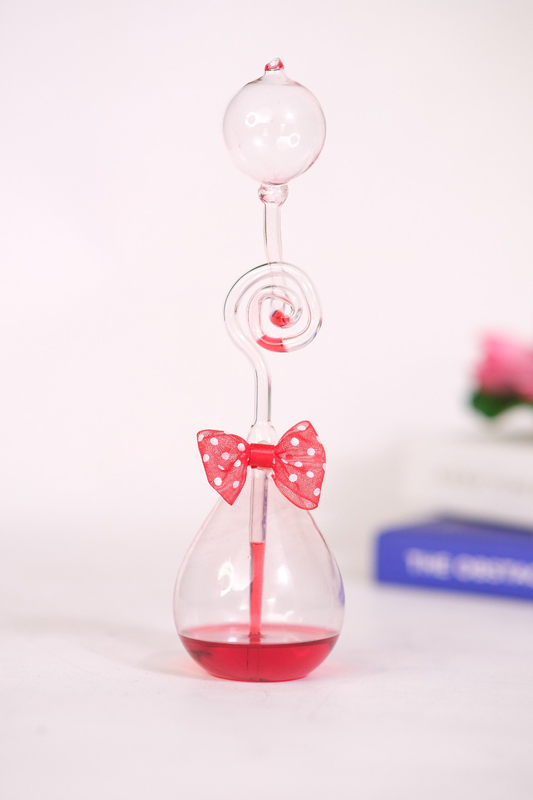 Love Meter Thermometer Glass