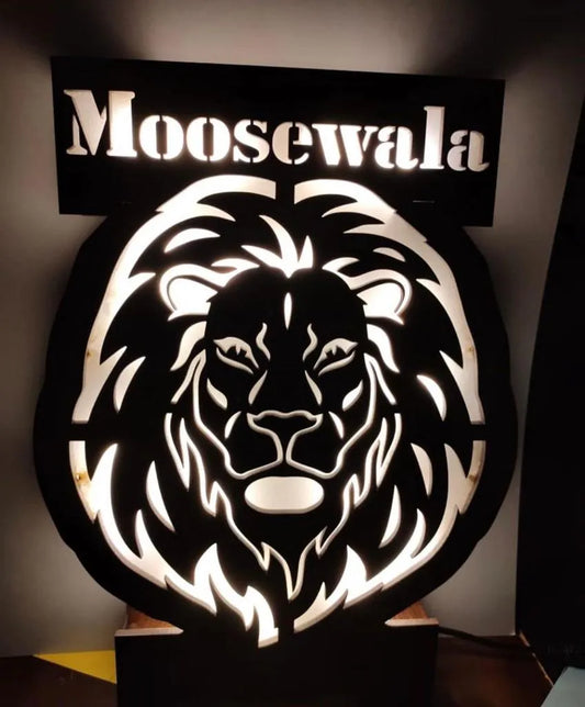 Lion lamp