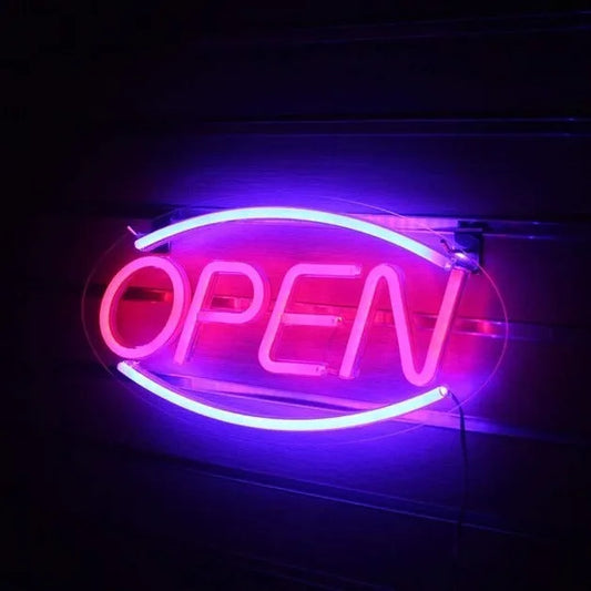 OPEN Neon lamp 101