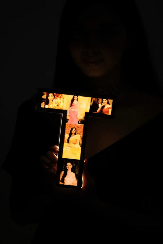 Initials Photo Lamp