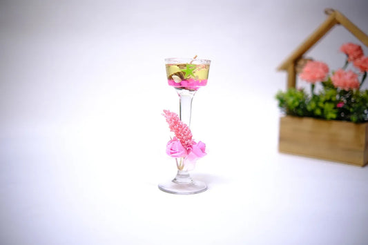 Magic led Glass Candle