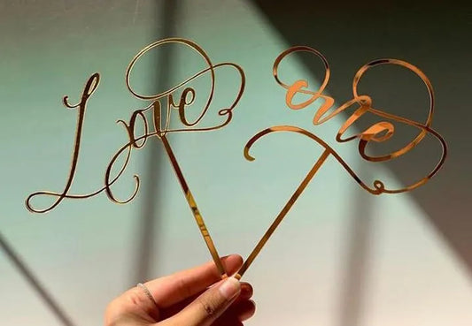 Cake Topper Love One