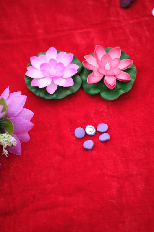 Lilac Button Pack of 5