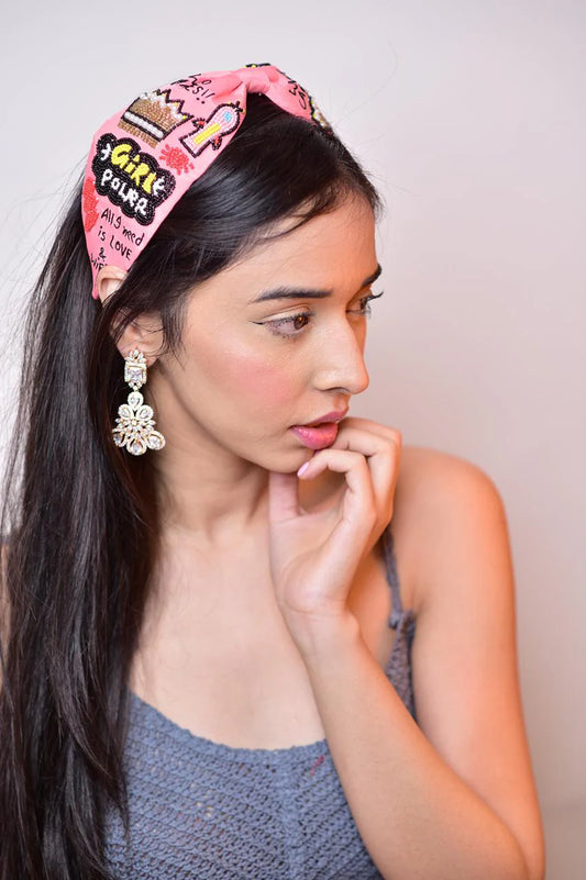 Girl Power Love Headband