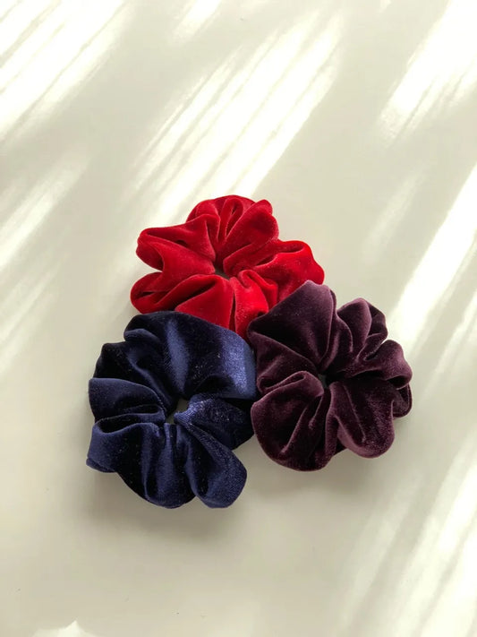 Love VELVET Scrunchies Combo
