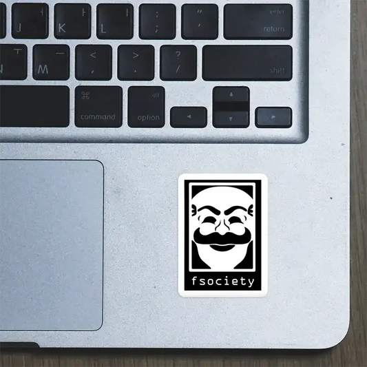 F Society Laptop Sticker