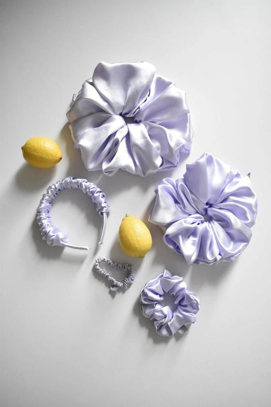 Lavender Scrunchies Family Combo