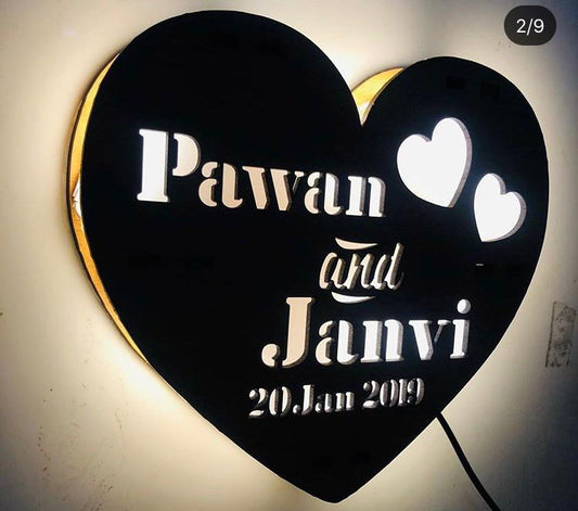 Couple Love Lamp
