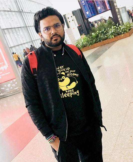 Black Golden Customised Tshirt