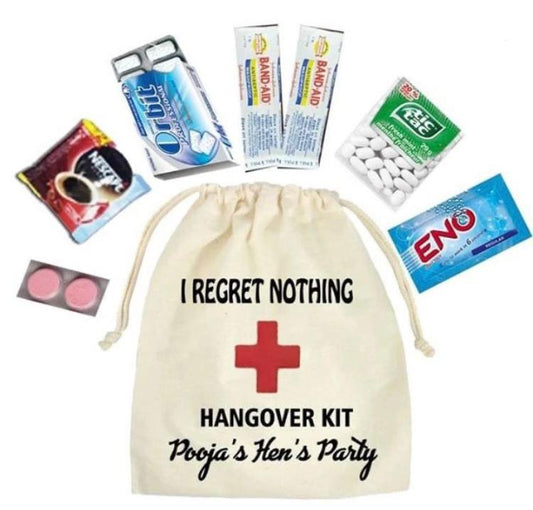 Personalised Hangover Kit
