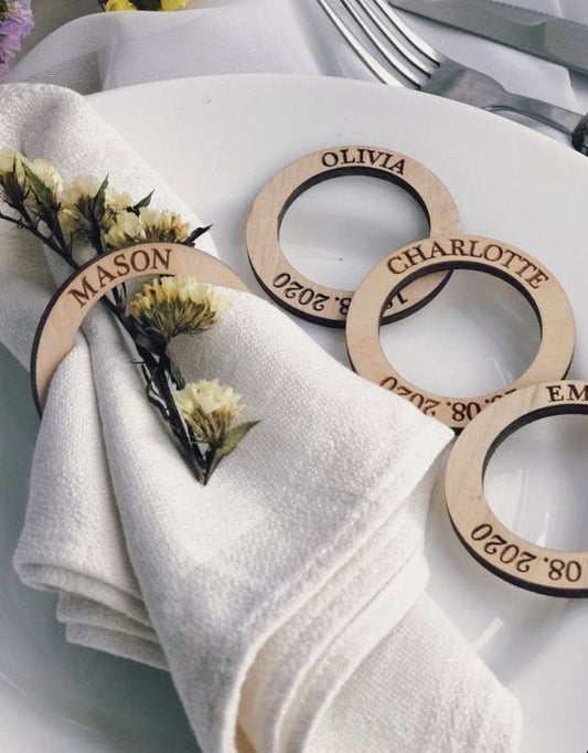 Customised Napkin Ring 101