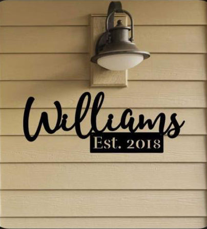 Personalised Wooden Nameplate 03