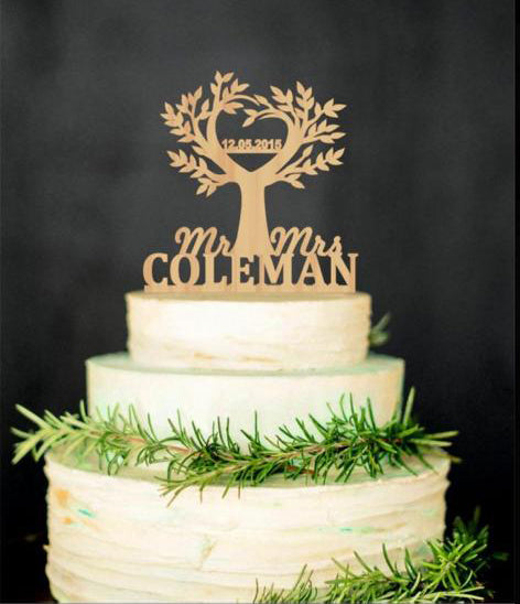 Personalised Cake Topper 05