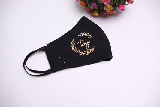 Personalised Floral Mask
