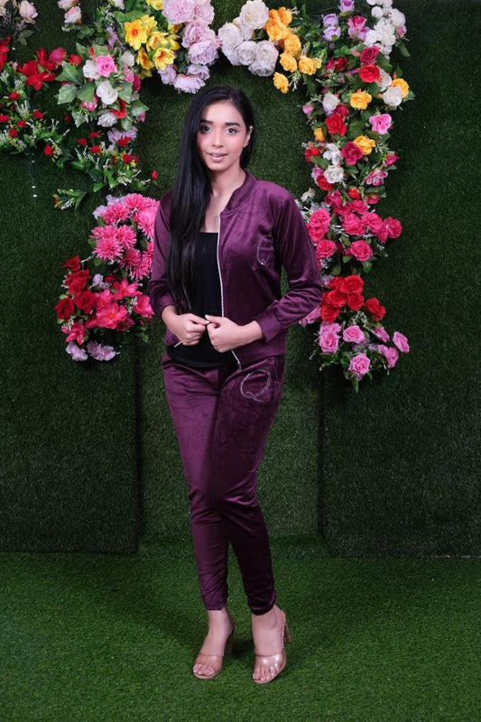 Wine Tracksuit