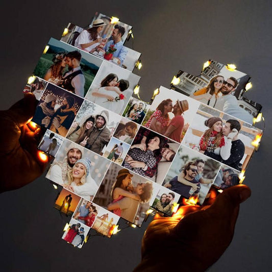 Led Heart Collage