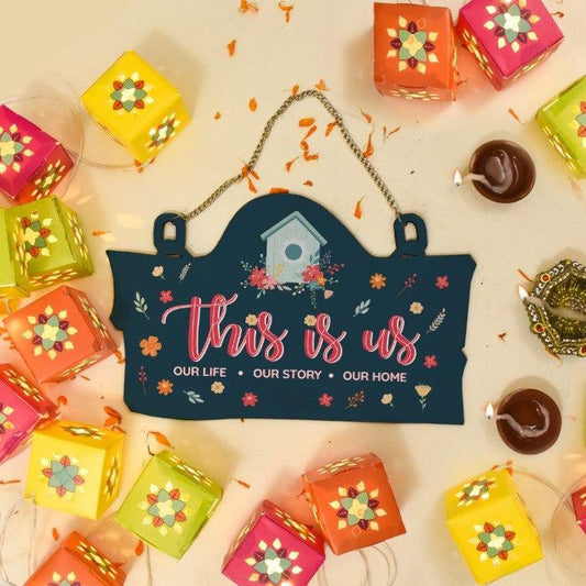 This Is Us Wall Hanging and Door