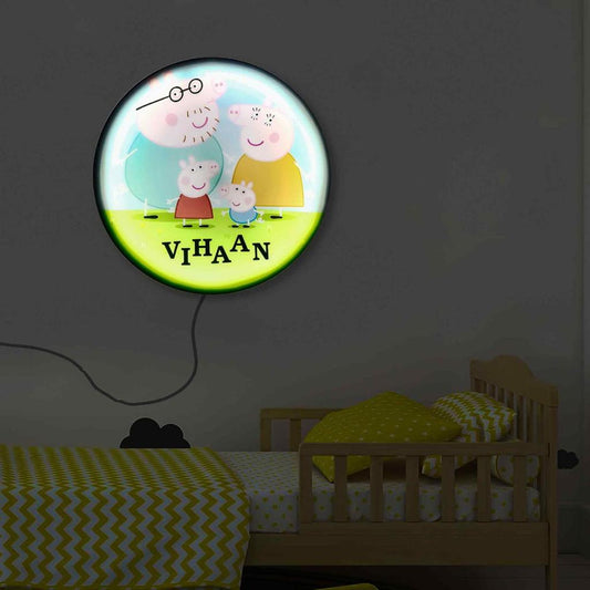Cartoon Name Wall Lamp