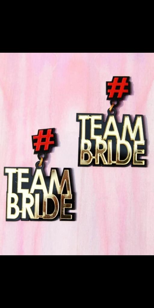 Team Bride Earrings