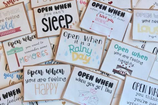 Open When Letter