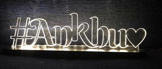 5D Glass Lamp