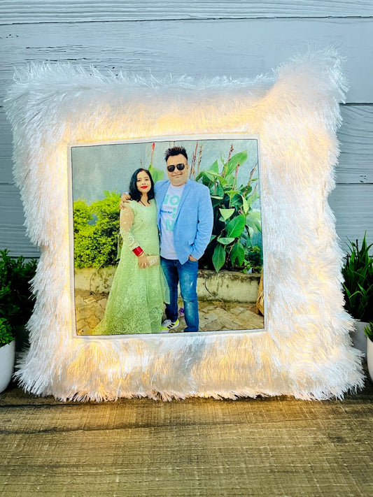 Personalized Fur Cushion