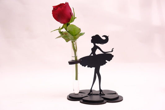 Fairy Tube Rose Vase