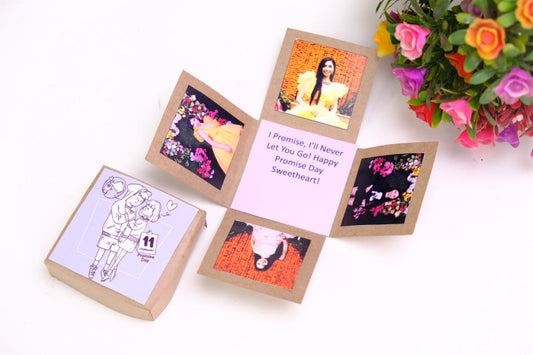 Promise Day Photo Mini Explosion Box