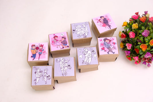 Valentin's Day Photo Mini Explosion Box Combo