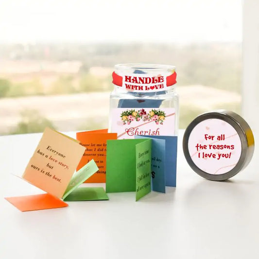 Handle with Love jar