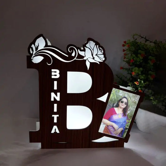 Personalised Letter Led Photo