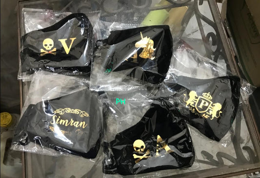 Personalised Velvet Face Masks